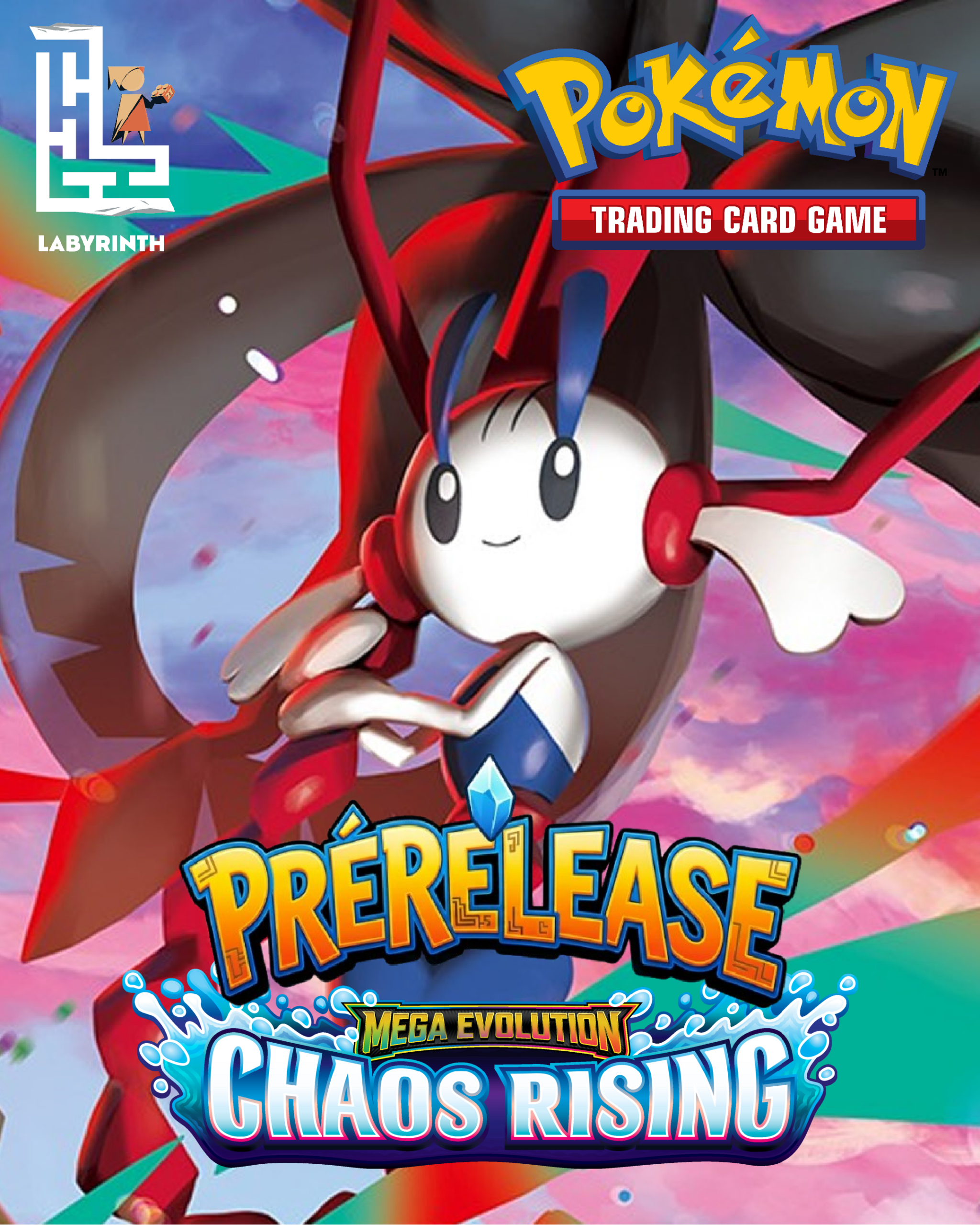 16-05-2026 | Pokémon TCG | Prerelease Mega Evolution: Chaos Rising