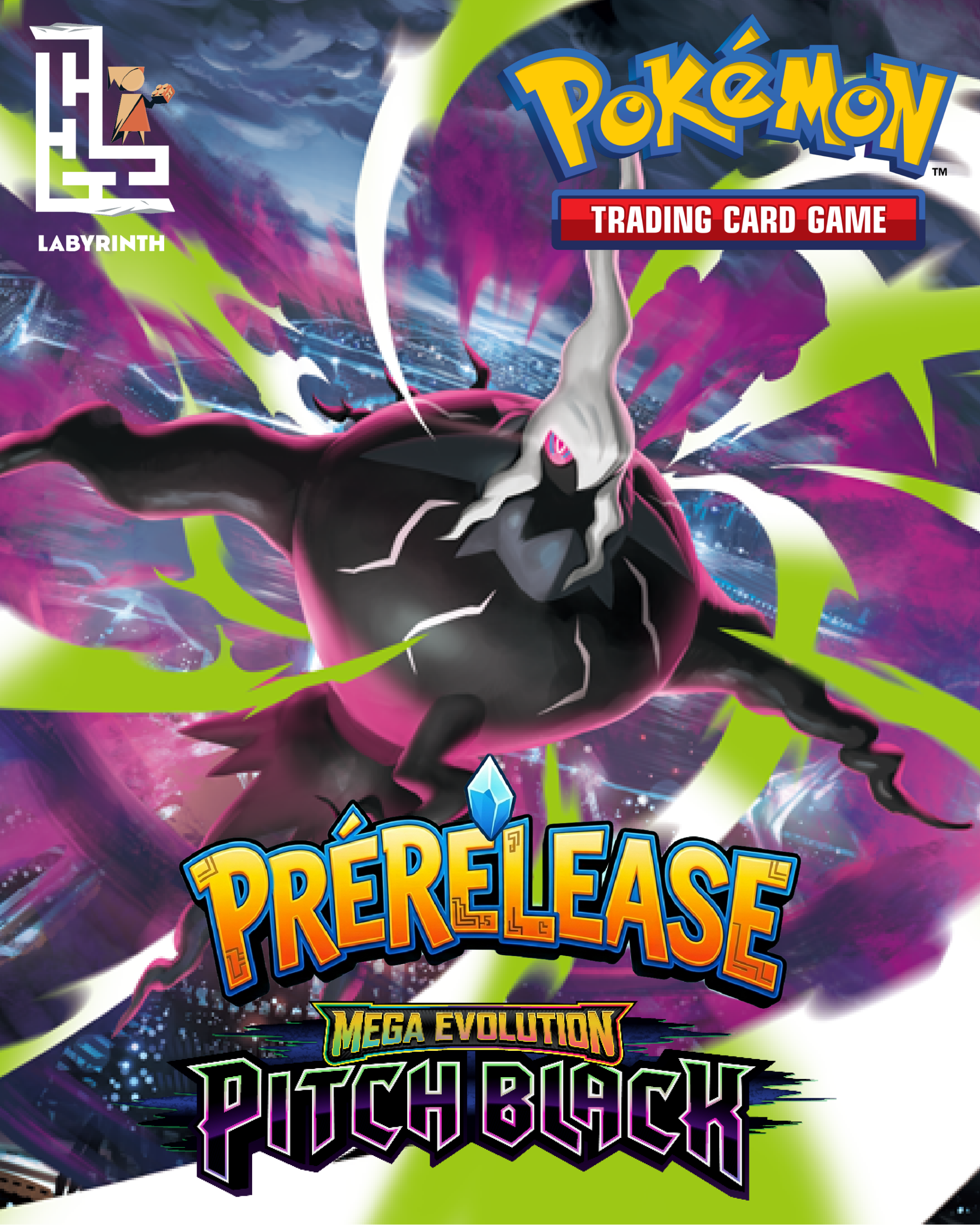 4-7-2026 | Pokémon TCG | Prerelease Mega Evolution: Pitch Black