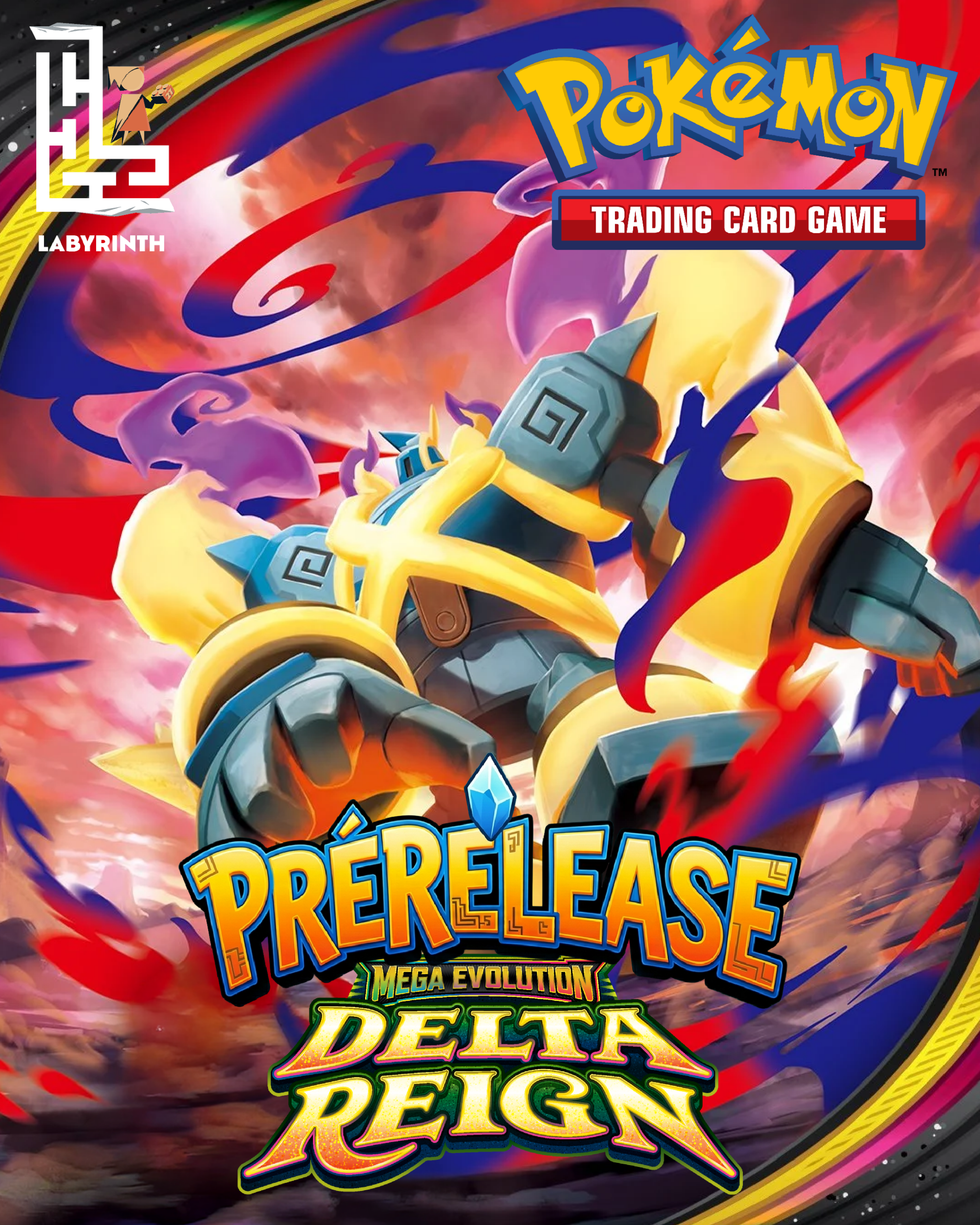24/10/2026 | Pokémon TCG | Prerelease Mega Evolution: Delta Reign